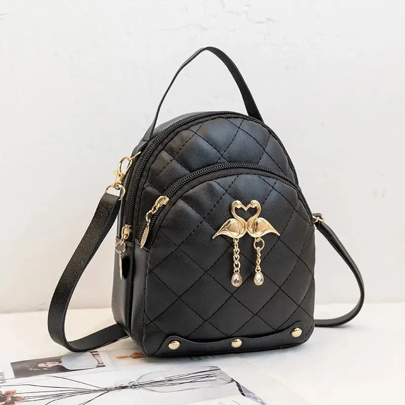 Stylish Women Mini Backpack – Trendy Casual Phone Bag for Daily Use