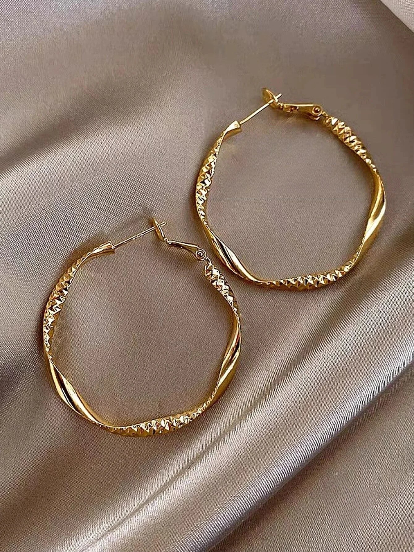 Noverlla™ Elegant Silky Texture Earrings | Timeless Luxury Jewelry for Women