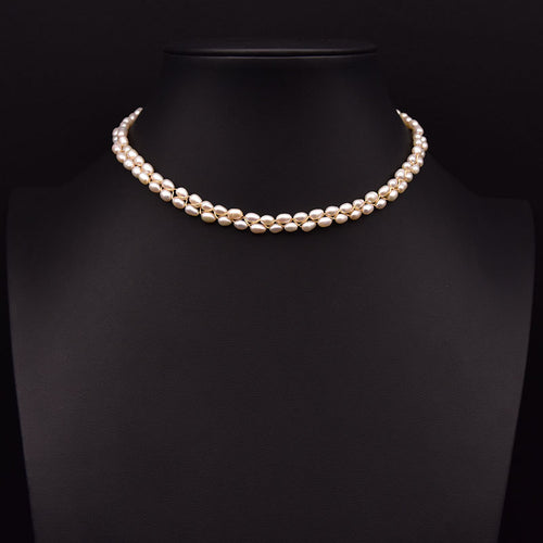 Women'S Fashion Natural Freshwater Pearl Tassel Necklace