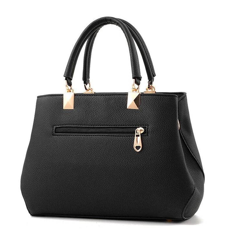 Luxury Women's Shoulder Bag – Embroidered Large Capacity Tote with Tassel