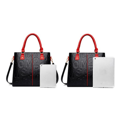 Noverlla™ Luxury Everyday Tote – Large Capacity PU Leather Crossbody Bag for Modern Women