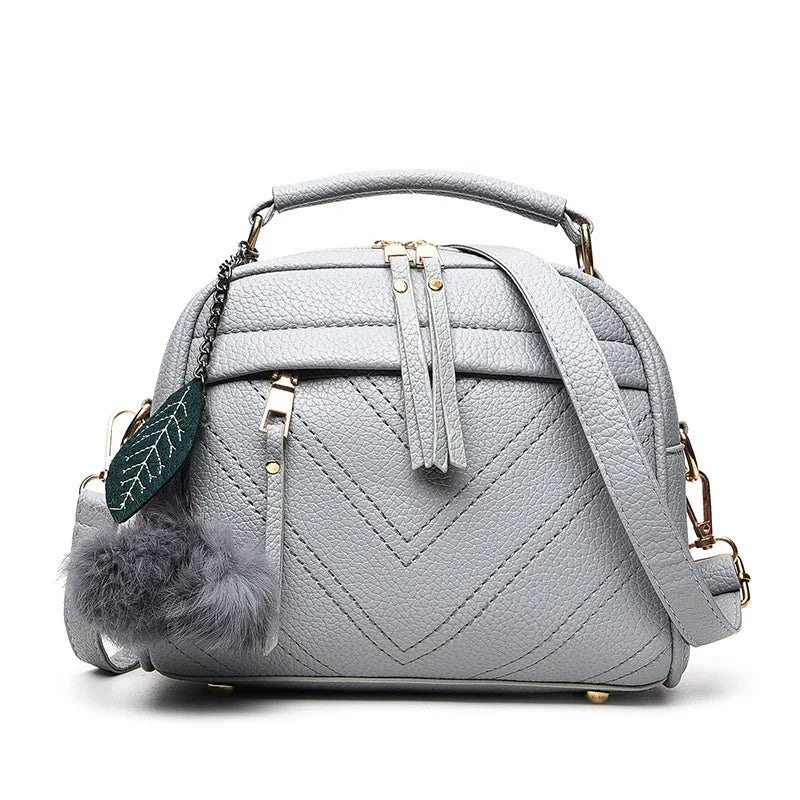 Luxury Women's Shoulder Bag – Embroidered Large Capacity Tote with Tassel