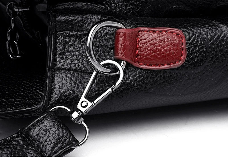 Noverlla™ Luxury Everyday Tote – Large Capacity PU Leather Crossbody Bag for Modern Women