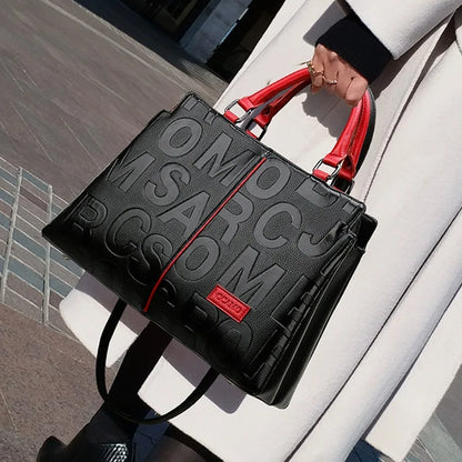 Noverlla™ Luxury Everyday Tote – Large Capacity PU Leather Crossbody Bag for Modern Women