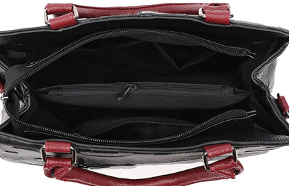 Noverlla™ Luxury Everyday Tote – Large Capacity PU Leather Crossbody Bag for Modern Women