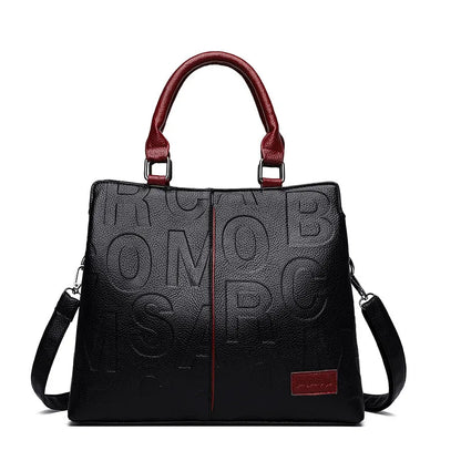 Noverlla™ Luxury Everyday Tote – Large Capacity PU Leather Crossbody Bag for Modern Women