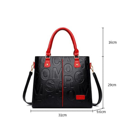 Noverlla™ Luxury Everyday Tote – Large Capacity PU Leather Crossbody Bag for Modern Women