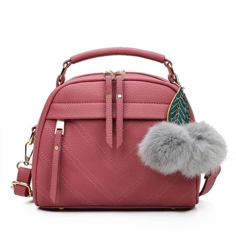 Luxury Women's Shoulder Bag – Embroidered Large Capacity Tote with Tassel
