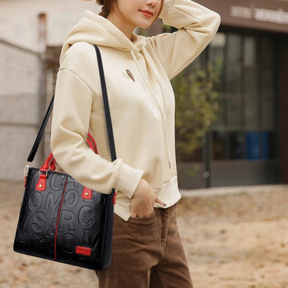 Noverlla™ Luxury Everyday Tote – Large Capacity PU Leather Crossbody Bag for Modern Women