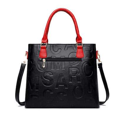 Noverlla™ Luxury Everyday Tote – Large Capacity PU Leather Crossbody Bag for Modern Women