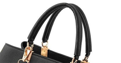 Luxury Women's Shoulder Bag – Embroidered Large Capacity Tote with Tassel