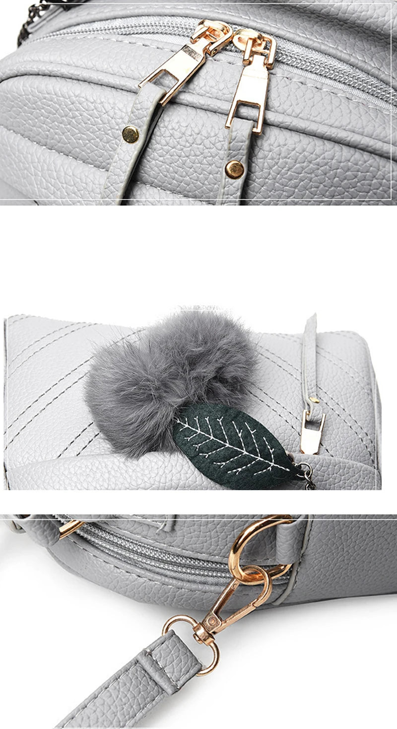 Luxury Women's Shoulder Bag – Embroidered Large Capacity Tote with Tassel