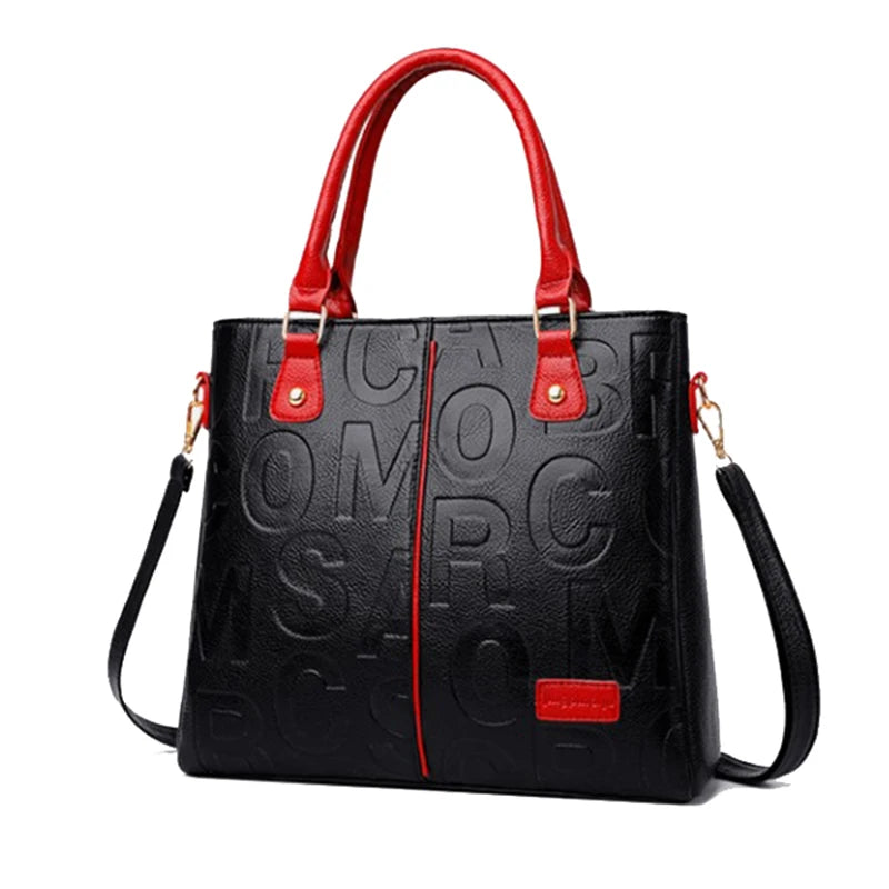 Noverlla™ Luxury Everyday Tote – Large Capacity PU Leather Crossbody Bag for Modern Women