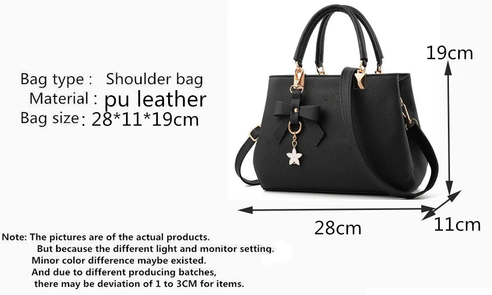 Luxury Women's Shoulder Bag – Embroidered Large Capacity Tote with Tassel