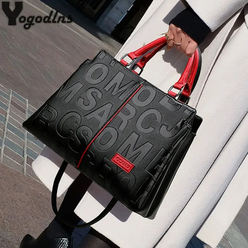 Noverlla™ Luxury Everyday Tote – Large Capacity PU Leather Crossbody Bag for Modern Women