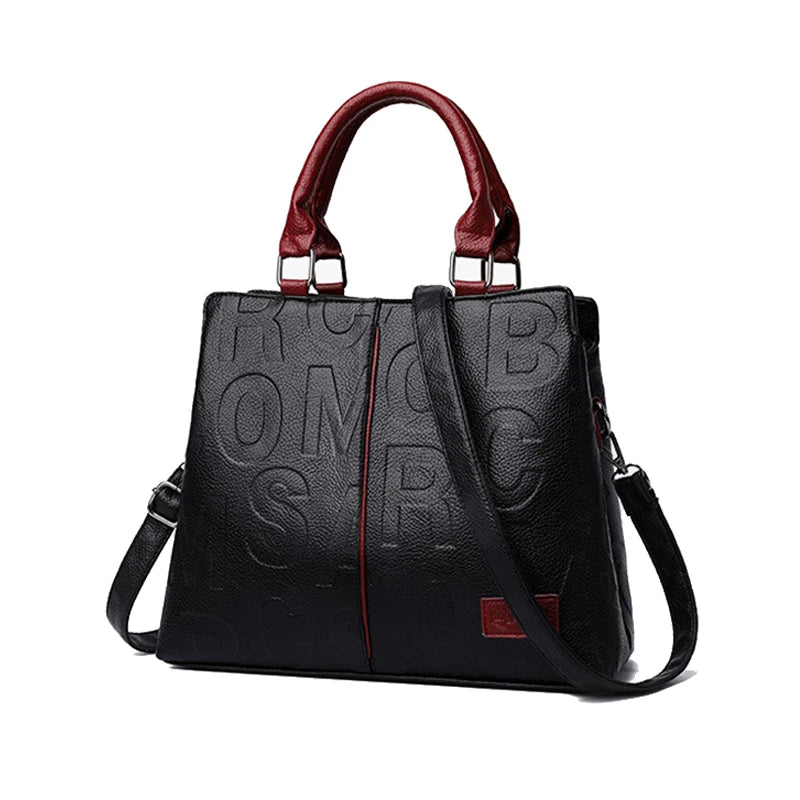 Noverlla™ Luxury Everyday Tote – Large Capacity PU Leather Crossbody Bag for Modern Women