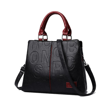 Noverlla™ Luxury Everyday Tote – Large Capacity PU Leather Crossbody Bag for Modern Women
