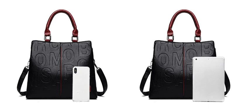 Noverlla™ Luxury Everyday Tote – Large Capacity PU Leather Crossbody Bag for Modern Women