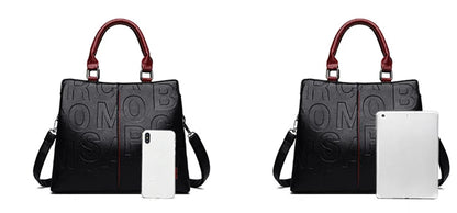 Noverlla™ Luxury Everyday Tote – Large Capacity PU Leather Crossbody Bag for Modern Women