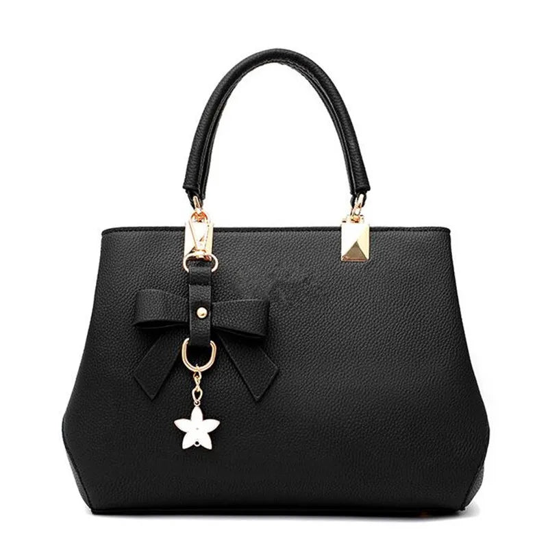 Luxury Women's Shoulder Bag – Embroidered Large Capacity Tote with Tassel