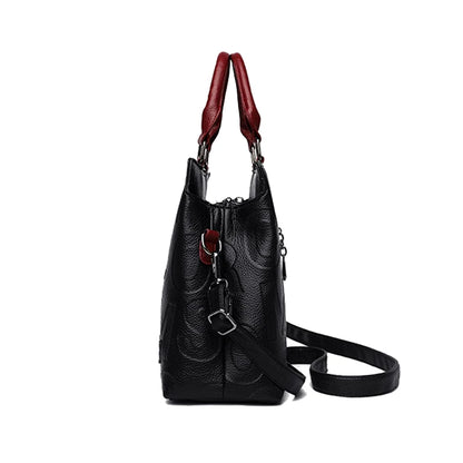 Noverlla™ Luxury Everyday Tote – Large Capacity PU Leather Crossbody Bag for Modern Women