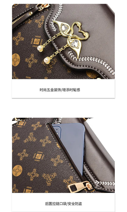 Elegant Designer Shoulder Bag for Women 2026 – Luxury Square Fashion Handbag