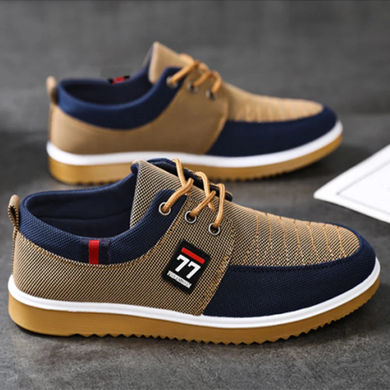 Noverlla™ Men's Knit Sneakers – Comfortable Casual & Athletic Everyday Shoes