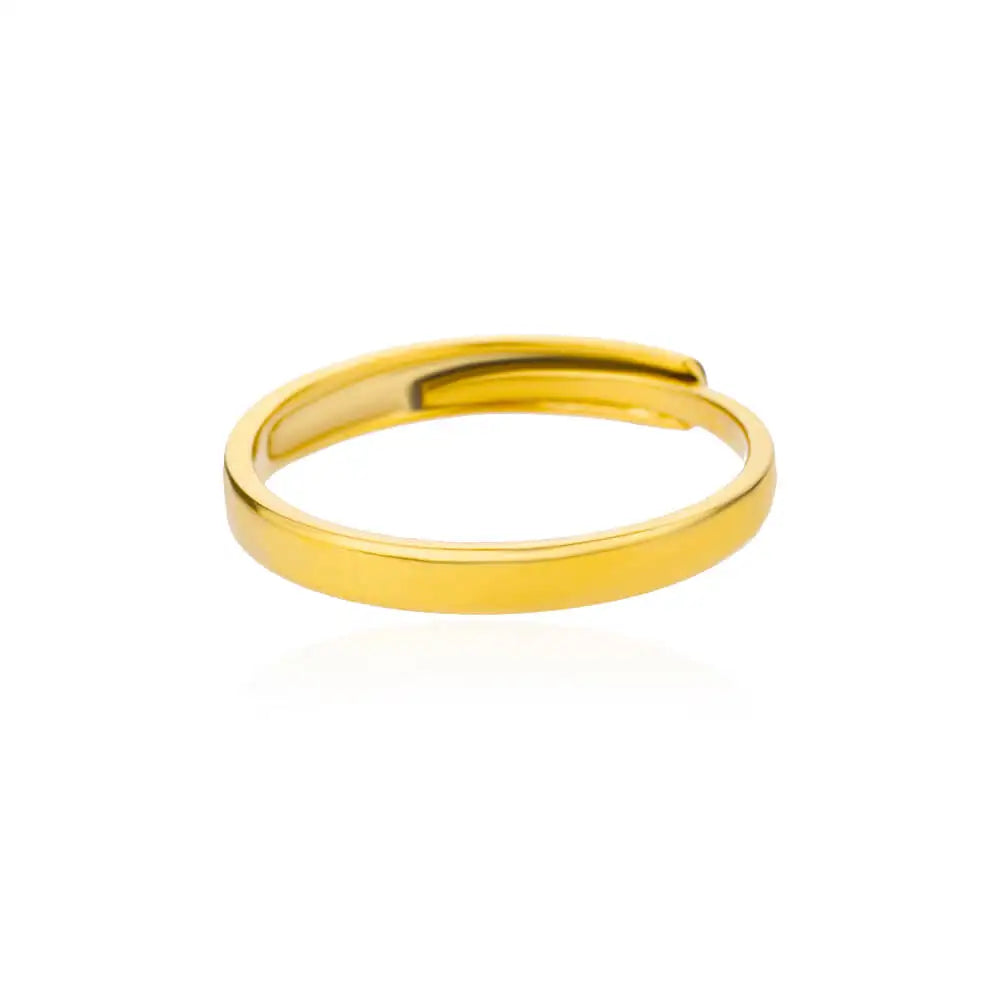 Noverlla™ Luxury Gold Stainless Steel Ring | Timeless Elegance for Women