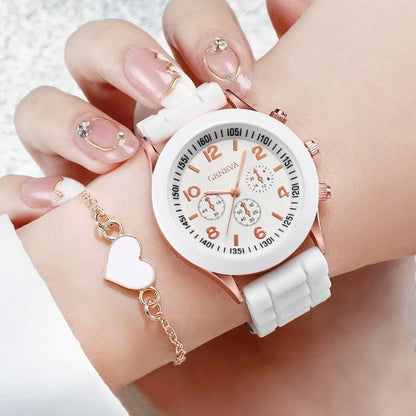 Noverlla™ Elegant 6-Piece Watch & Jewelry Set – The Perfect Gift for Her ✨