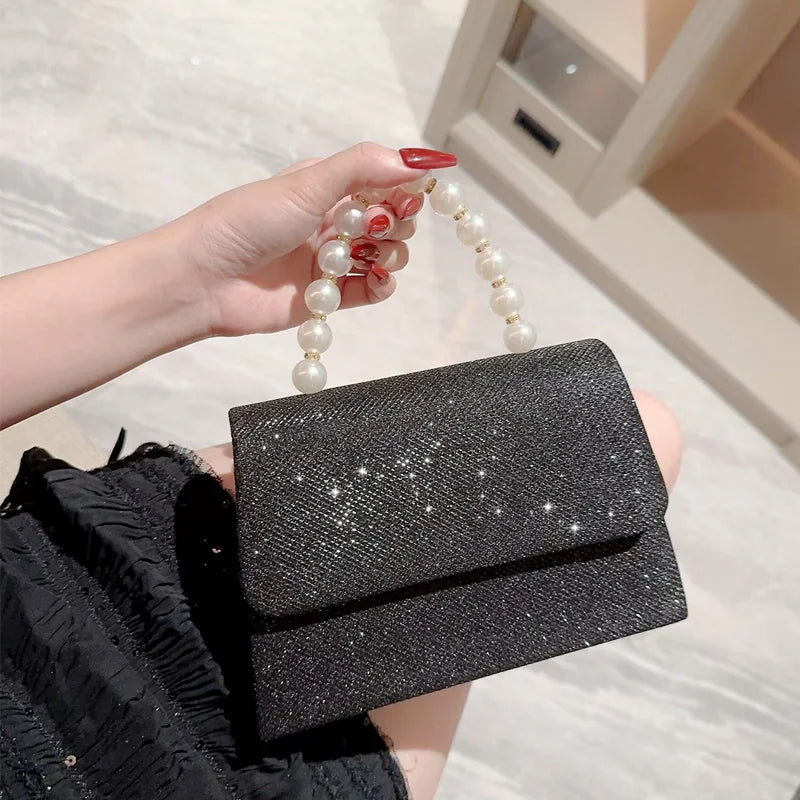 Elegant Sequined Chain Evening Bag – Women’s Party Handbag