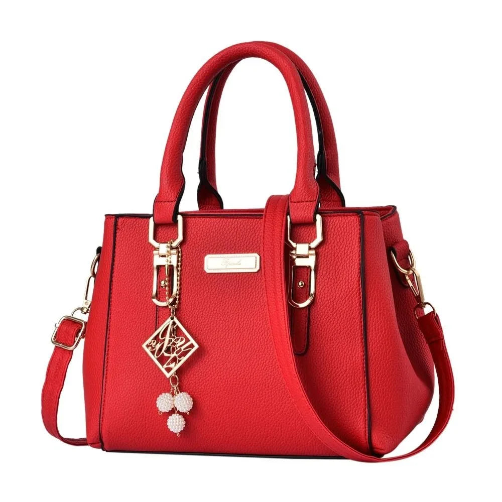 Noverlla™ Large Capacity Leather Shoulder Bag – Elegant Everyday Tote for Women