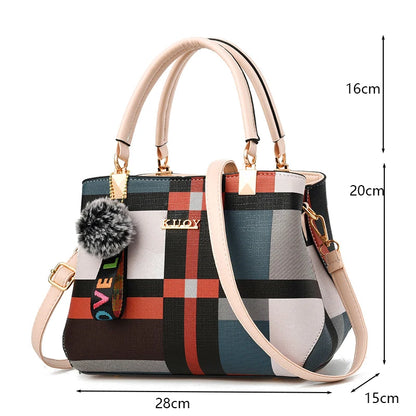 Noverlla™ Luxury Everyday Tote – Large Capacity PU Leather Crossbody Bag for Modern Women