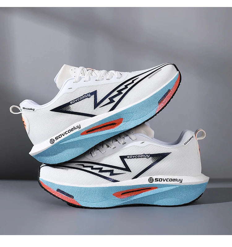 Noverlla™ Carbon Plate Running Shoes – Lightweight Breathable Athletic Sneakers for Men & Women