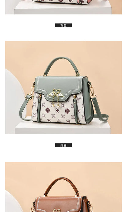 Elegant Designer Shoulder Bag for Women 2026 – Luxury Square Fashion Handbag