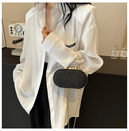 Elegant Sequined Chain Evening Bag – Women’s Party Handbag