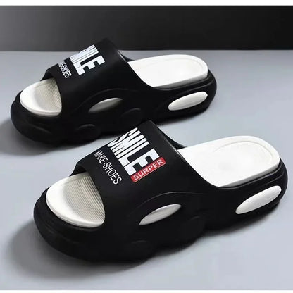 Noverlla™ Men's Thick Sole Slides – Ultra-Light Anti-Slip Summer Sandals