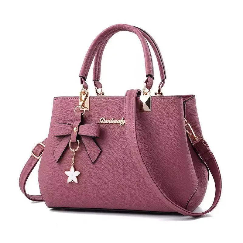 Elegant Korean Bow Bag for Women – Large Capacity Shoulder & Messenger Bag