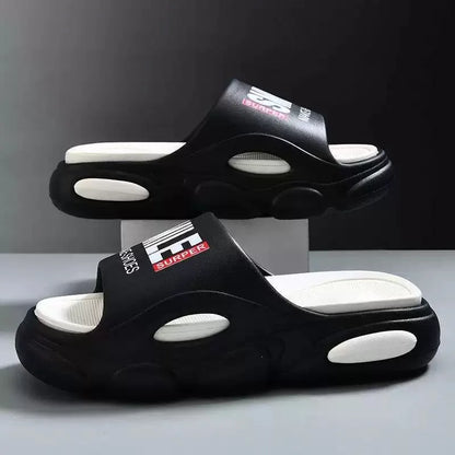 Noverlla™ Men's Thick Sole Slides – Ultra-Light Anti-Slip Summer Sandals