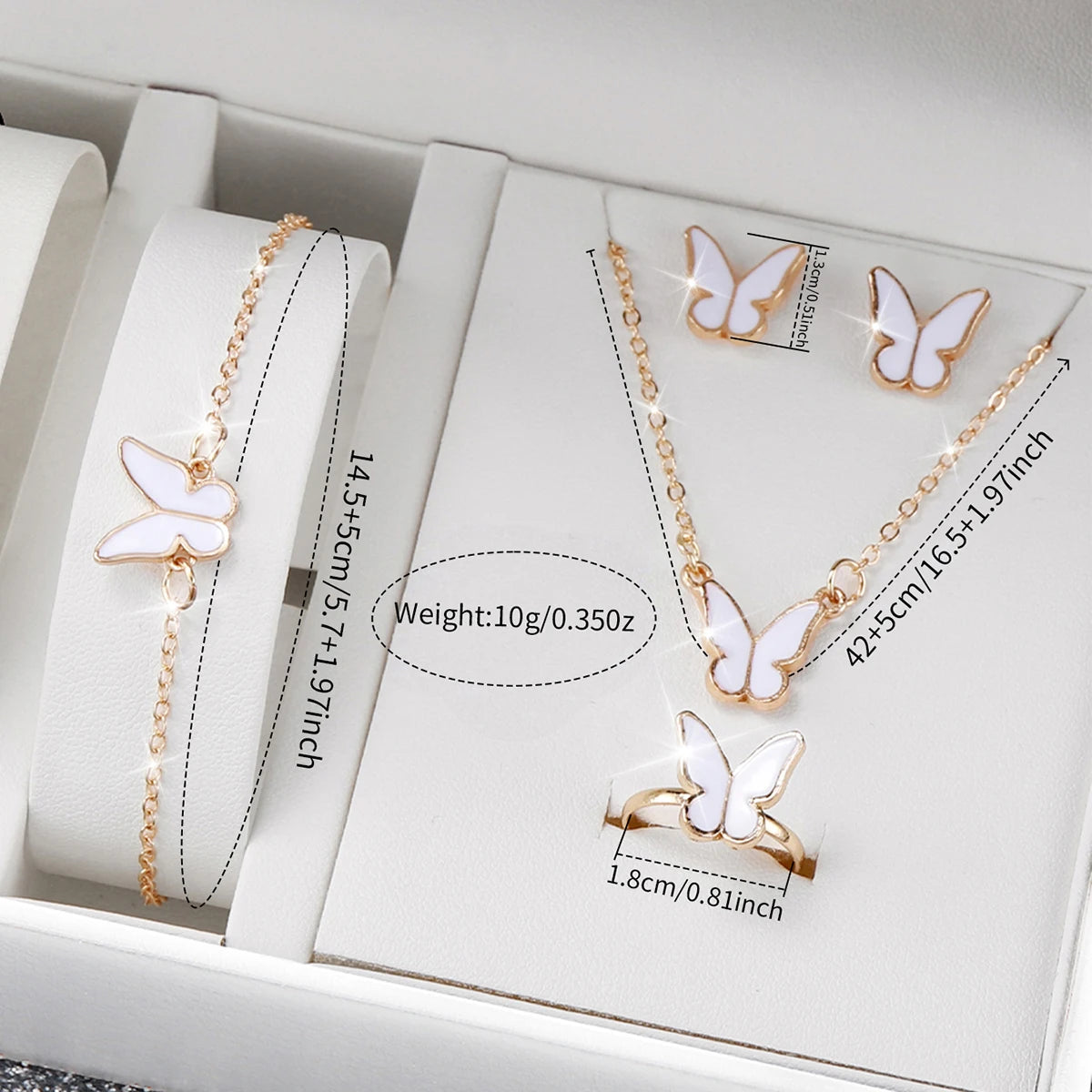 Noverlla™ Elegant 6-Piece Watch & Jewelry Set – The Perfect Gift for Her ✨