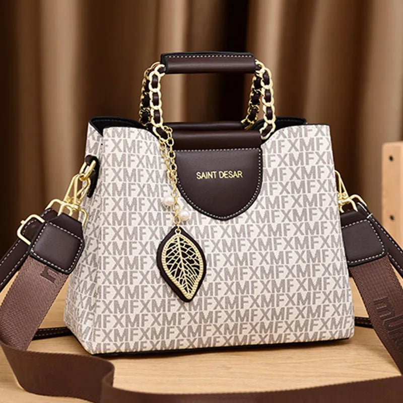Noverlla™ Elegant Designer Tote Bag – Large Capacity Shoulder Handbag for Modern Women