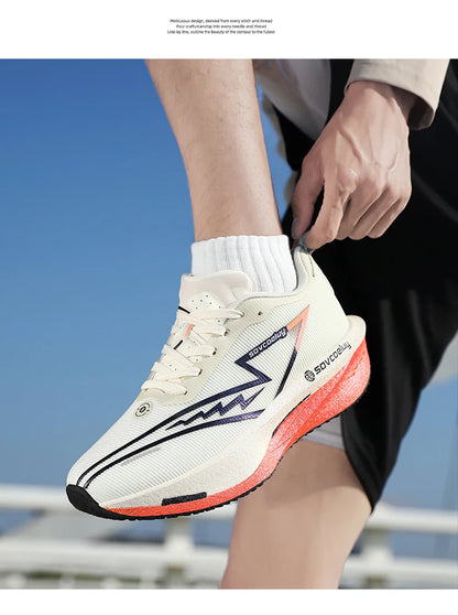 Noverlla™ Carbon Plate Running Shoes – Lightweight Breathable Athletic Sneakers for Men & Women