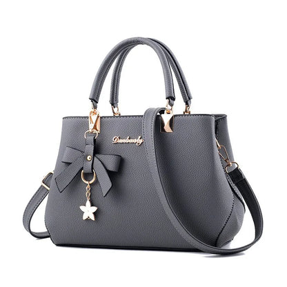Elegant Korean Bow Bag for Women – Large Capacity Shoulder & Messenger Bag