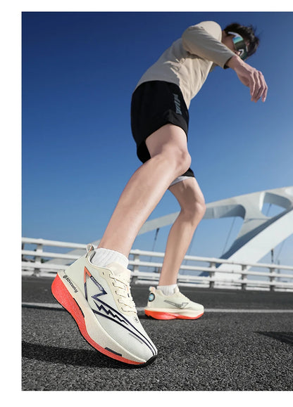 Noverlla™ Carbon Plate Running Shoes – Lightweight Breathable Athletic Sneakers for Men & Women