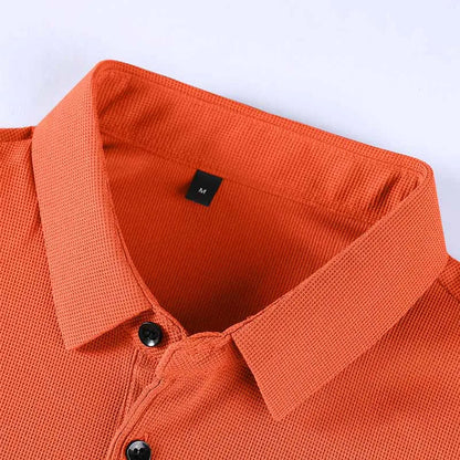 Noverlla™ Modern Casual Polo Shirt – Lightweight Breathable Summer Top for Men