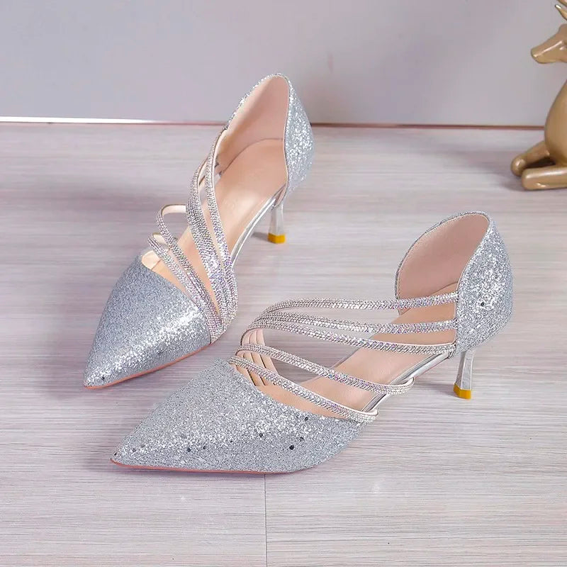 Elegant Women's Low Heel Suede Sandals – Soft Comfort Shoes for Everyday Style