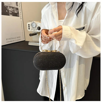 Elegant Sequined Chain Evening Bag – Women’s Party Handbag