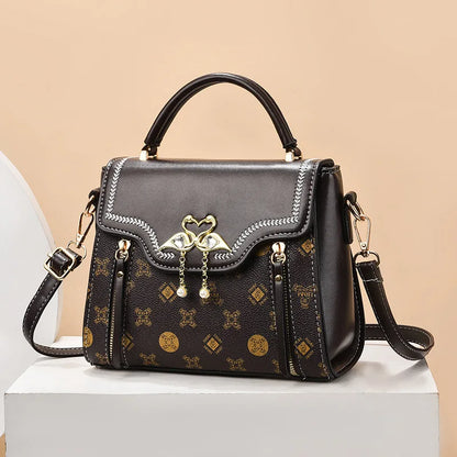Elegant Designer Shoulder Bag for Women 2026 – Luxury Square Fashion Handbag