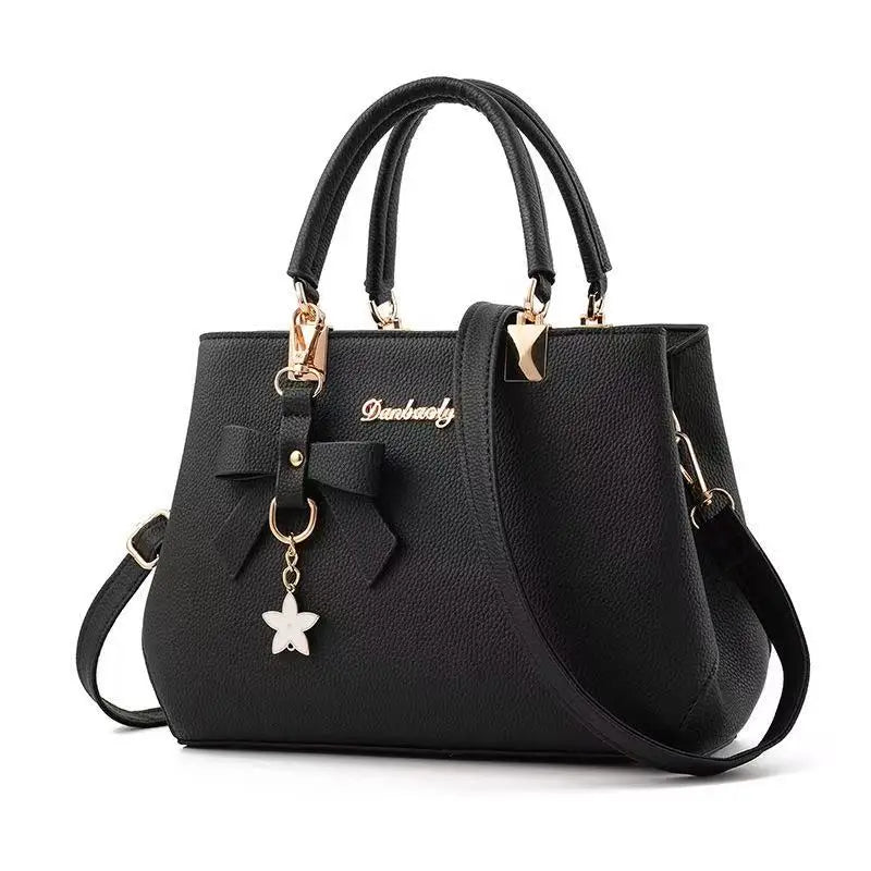 Elegant Korean Bow Bag for Women – Large Capacity Shoulder & Messenger Bag