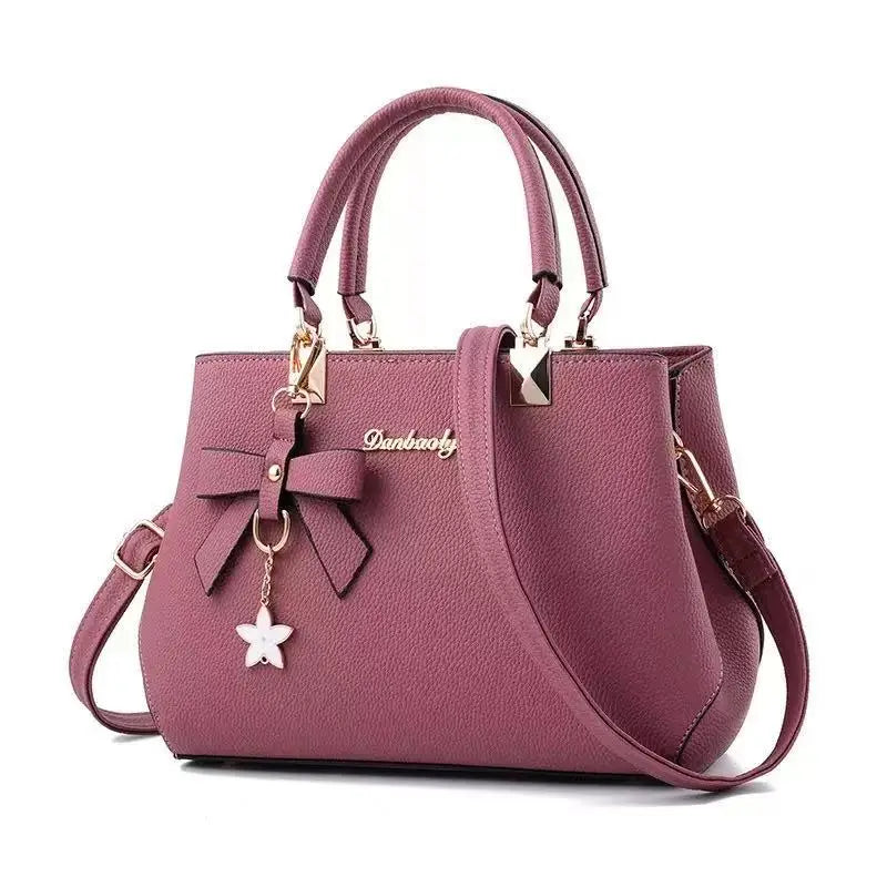 Elegant Korean Bow Bag for Women – Large Capacity Shoulder & Messenger Bag