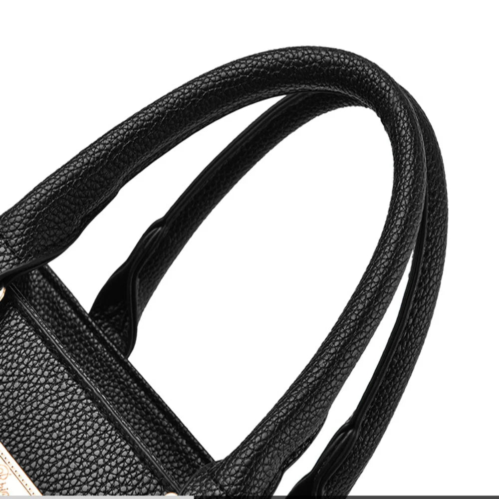 Noverlla™ Large Capacity Leather Shoulder Bag – Elegant Everyday Tote for Women